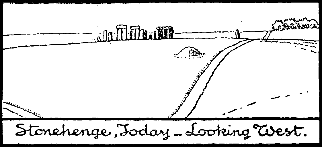Stonehenge today looking West